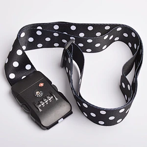 Custom Travel Luggage Suitcase Strap Luggage Strap Lock
