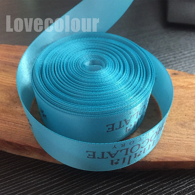 Custom printing your logo polyester award satin ribbons