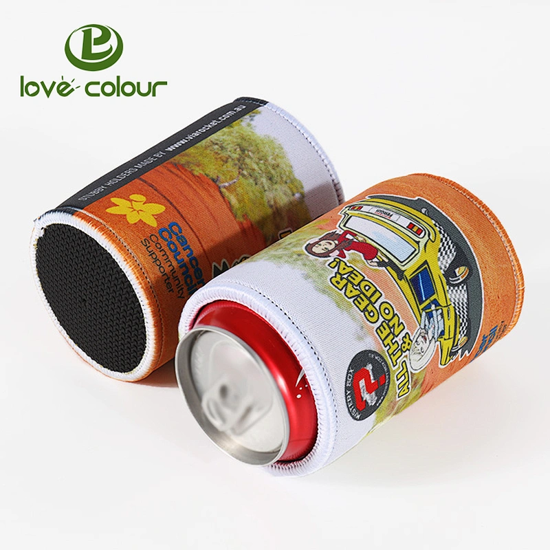 Custom Economy Neoprene Can Coolers Sleeves Coolies For Cans Beer Soft Drink Insulator Covers for BBQ Wedding