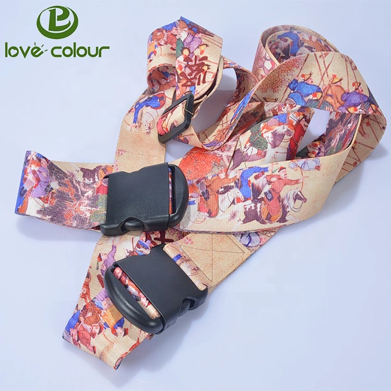 Wholesale High Quality 4.2 Meters Length Long Cross Luggage Strap Belt Travel Luggage Packing Strap