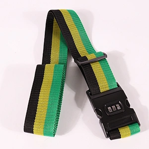 Custom Travel Luggage Suitcase Strap Luggage Strap Lock