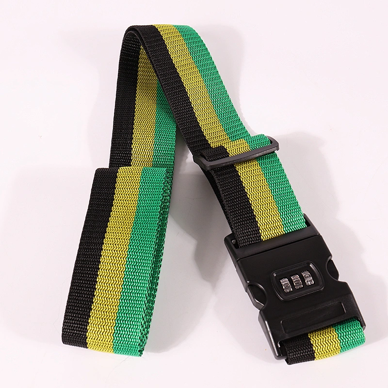 Custom Travel Luggage Suitcase Strap Luggage Strap Lock