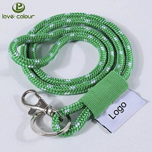 Guangzhou Custom High Quality Polyester Slim Lanyards
