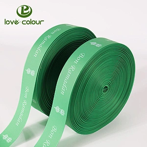 High quality custom dance polyester grosgrain gymnastic ribbons