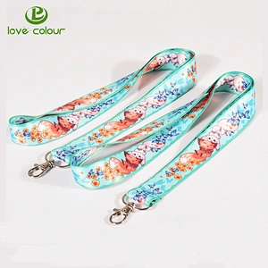 NEW ARRIVE!!!Heat Transfer Printed Lanyard With Metal Hook