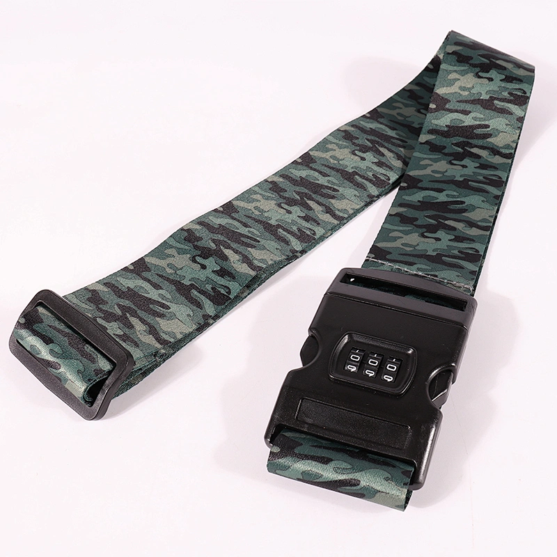 Travel Custom Luggage Suitcase Strap Belt with Combination Lock