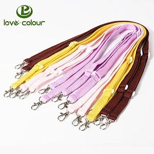 Polyester custom id card rope lanyard personalizado