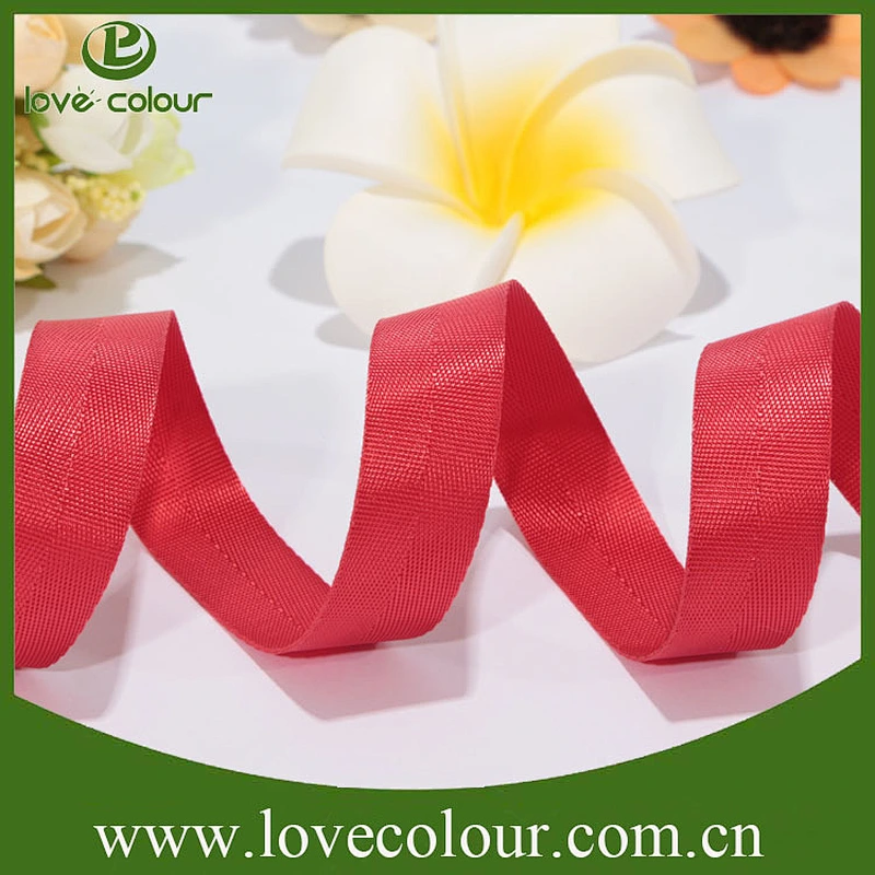 Factory manufacture popular pattern nylon webbing/nylon strap webbing