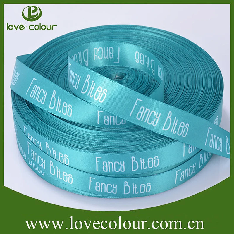 Custom color 2 inch wide ribbon