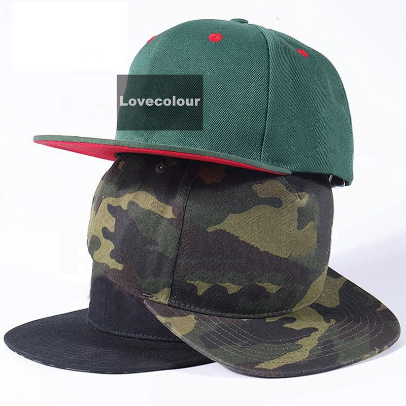 Lovecolour Custom Adjustable Safety Hat Cotton Embroidery Snapback Black Baseball Caps