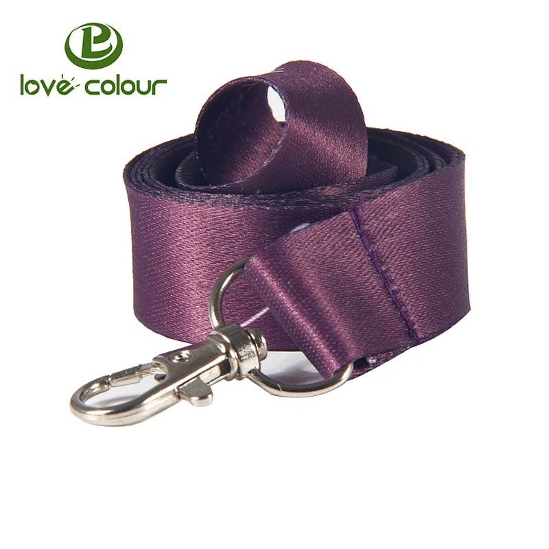 China manufacturer100% polyester printed wholesale keychain lanyard