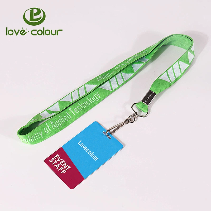 Promotional Custom Print Logo Neck Safety Polyester Lanyard Id Badge Holder Strap