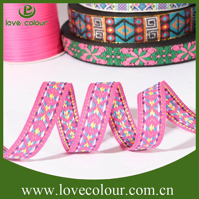 Factory polyester custom jacquard webbing / military webbing