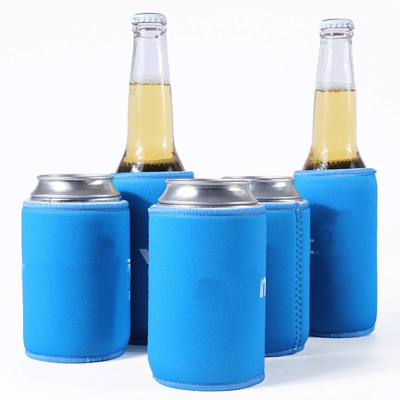 Promotional Custom Logo Printed Neoprene Stubby Beer Can Bottle Coolers