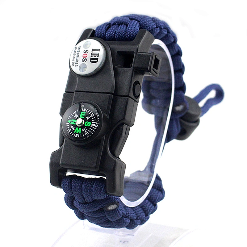 High Quality Outdoor Camping 550 Weave Self Rescue Bracelet