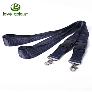 Customized full color print sublimation lanyards with metal hook