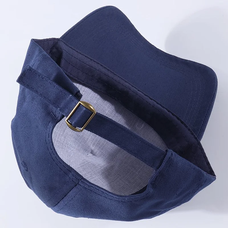Factory wholesale cotton baseball cap with Flat embroidery logo 6 Panels custom your own caps
