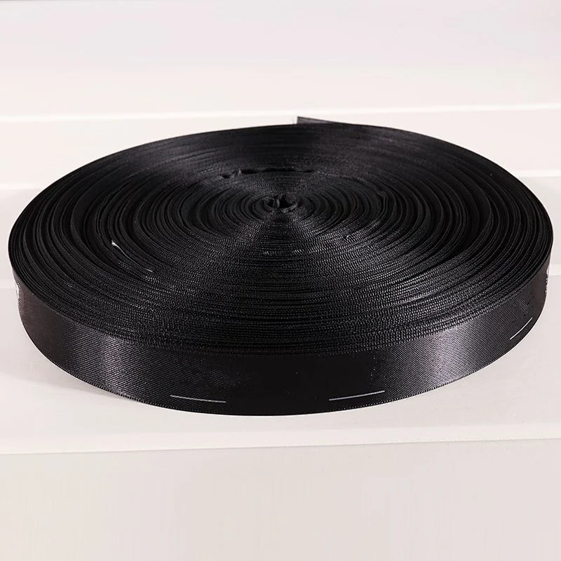 High Quality Wholesale Black Satin Ribbon For Promotion