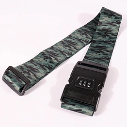 Combination Lock Key Luggage Suitcase Secure Safe Strap Belt Strip