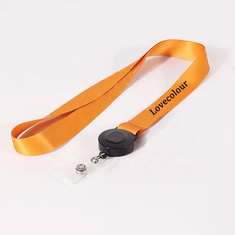 New product plastic id card holder lanyard strap