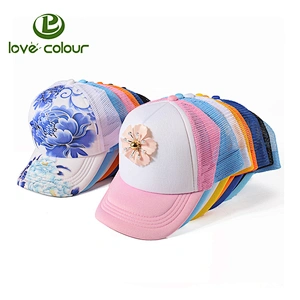 Various color custom advertistment mesh cap for promotion