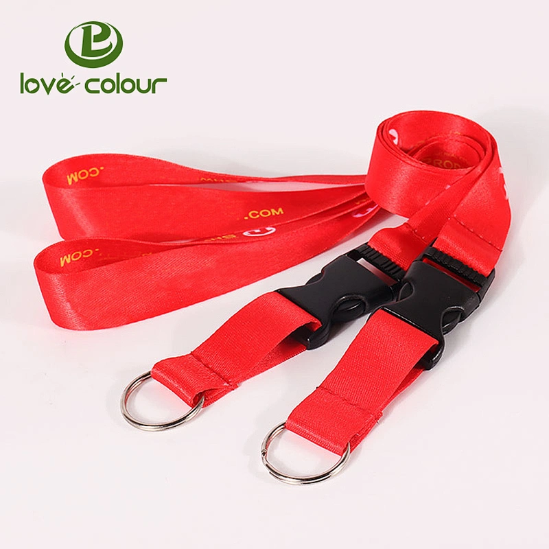 New product dye sublimation meeting lanyard witn company logo