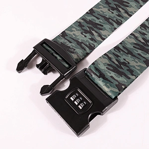 Travel Custom Luggage Suitcase Strap Belt with Combination Lock