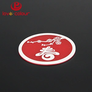 Promotional Silicone Drink Coaster /Silicone Cup Mat With Logo