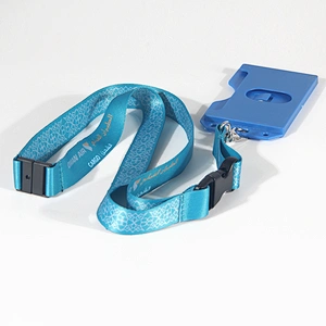 Sport event custom logo ticket holder lanyard