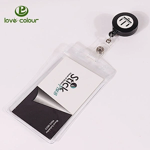 Custom nurse retractable waterproof badge holder