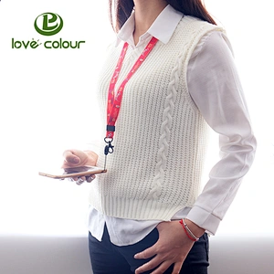 Custom polyester card holder strap lanyard with wholesale price