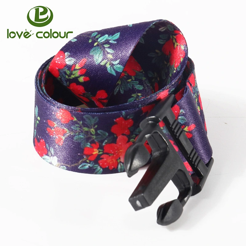 Polyester custom high quality personalised breakaway lanyard supplies