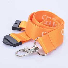 Promotional item heat-transfered printing lanyard strap for office employees