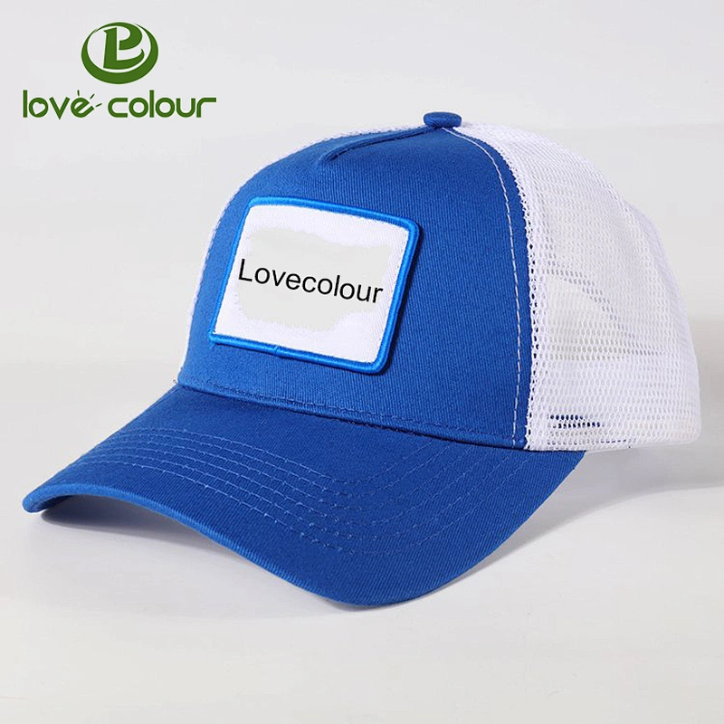 Custom Adjustable Snapback Closure Hat Trucker Cap With Mesh Back