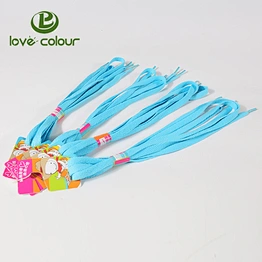 Printed Custom Logo Polyester Shoelace For Promotion