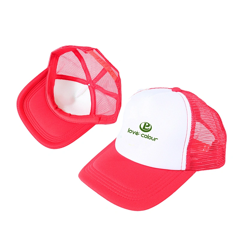 Factory Custom Mesh Back Core Baseball Cap Embroidered Hat Breathable and Comfortable
