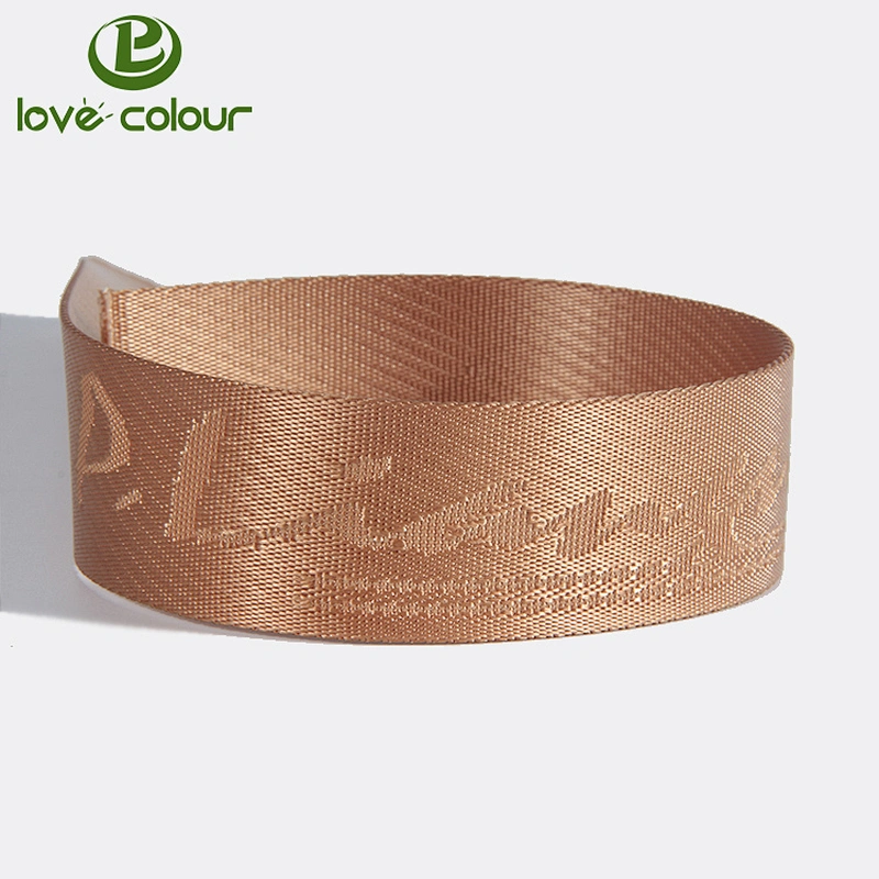 Factory custom high quality knitted nylon webbing for garments,shoes,bags