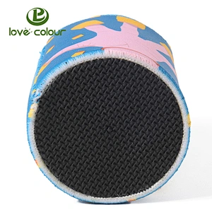 Custom Sublimation Printing Neoprene Stubby Coolers With Bottom