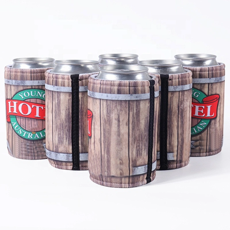 Custom printed promotional insulated sublimated blank wedding neoprene foam stubby beer holder