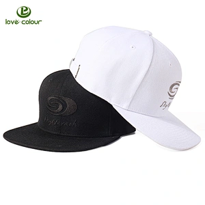 Popular custom flat brim snapback baseball cap for sale