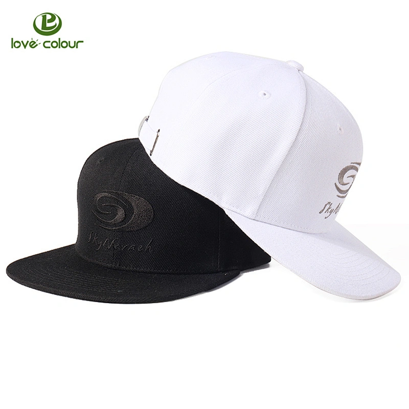 Popular custom flat brim snapback baseball cap for sale