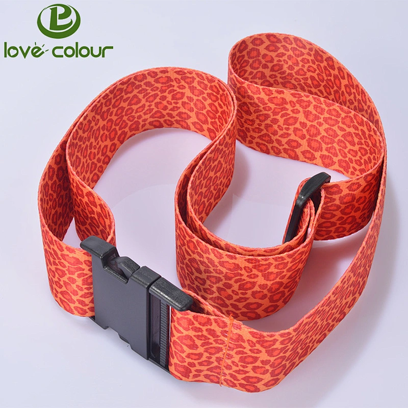 New Product Custom Print Luggage Strap Belt For Travel Bag