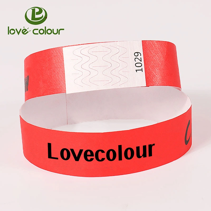 Popular single use custom logo binyl wristband for ticket,party,festival