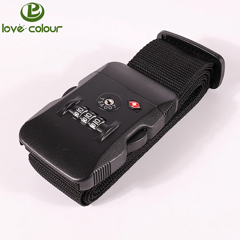 Wholesale Price Combination Plastic Locks Suitcases Belt For Luggage