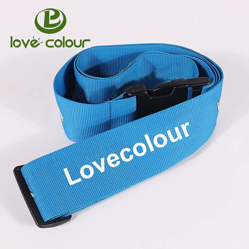 Custom Travel Luggage Suitcase Strap Backpack Belt with Lock