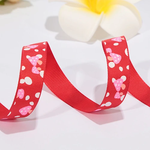 Custom Grosgrain Ribbon Roll for DIY Hair Accessories Gift Packaging Party Decoration