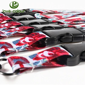 Hot sale popular custom competitive price fashion printed lanyard strap