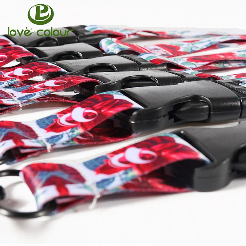 Hot sale popular custom competitive price fashion printed lanyard strap