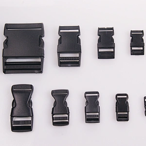 Bulk wholesale cheap plastic buckle lanyard accessories