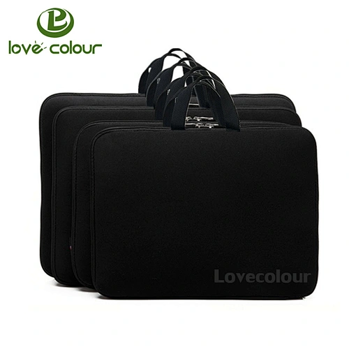 Custom Size Black Neoprene Notebook Sleeve Bag Laptop Portable Sleeve